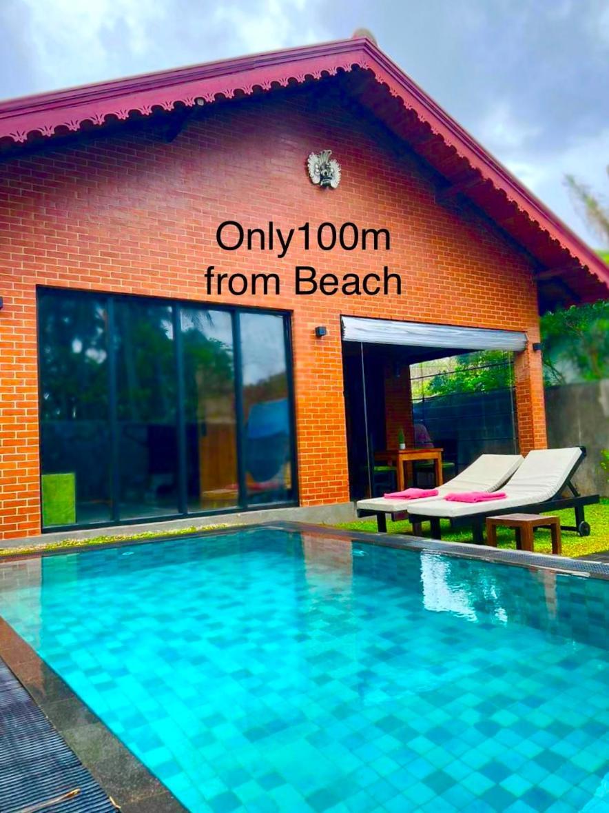 Negombo Morawala Beach Villa Esterno foto
